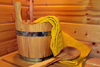 sauna shower