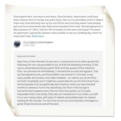 Have you had a shocking review on Airbnb? Relax. Here's why. 6 bad airbnb reviews