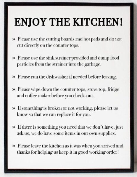 13 Awesome Ways to Make More Money from your Short Term Rental 4 Airbnb Kitchen How to Prevent Guest Damages e1586087743398