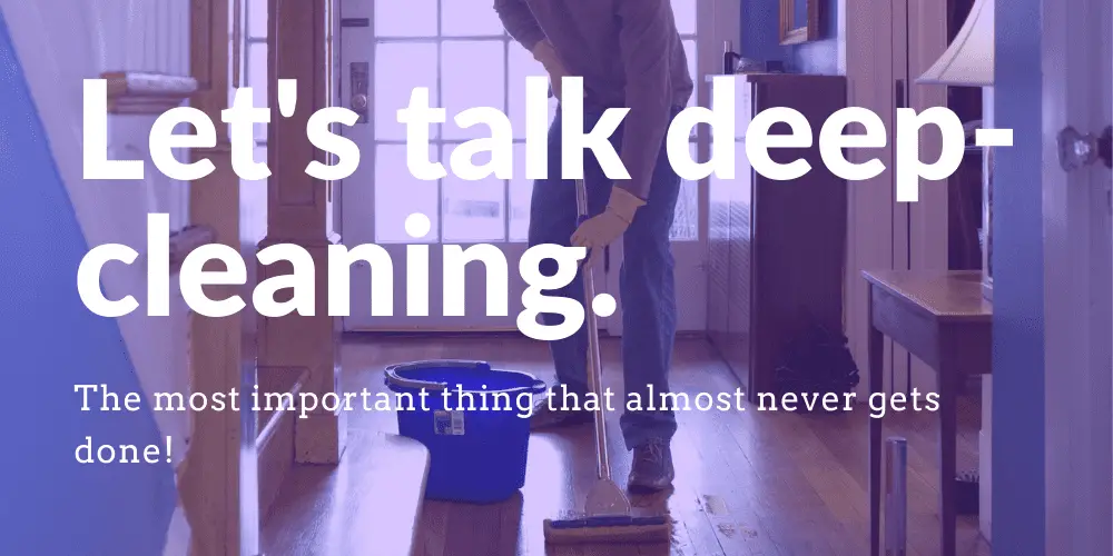 deep cleaning airbnb